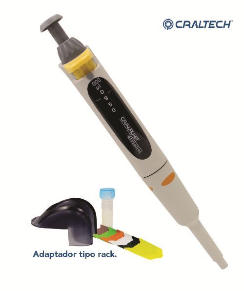 Micropipeta premium volume variável 10-100µl